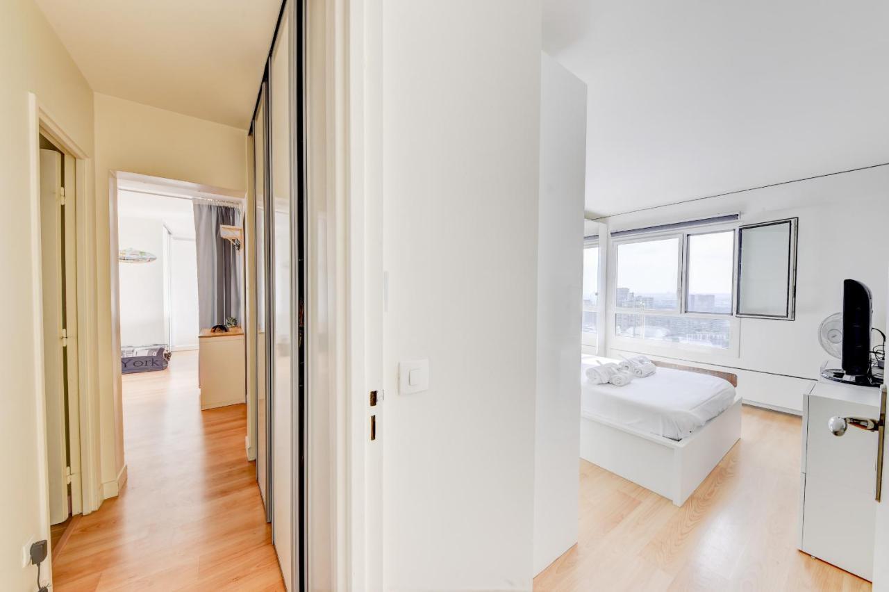 Appartement Place D'Italie Superbe Vue Parigi Esterno foto
