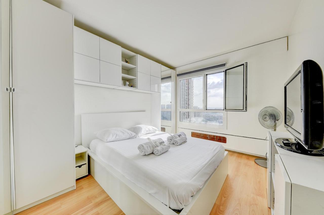 Appartement Place D'Italie Superbe Vue Parigi Esterno foto