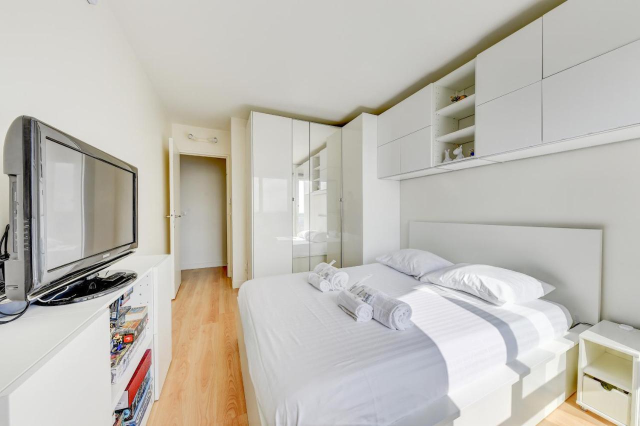 Appartement Place D'Italie Superbe Vue Parigi Esterno foto